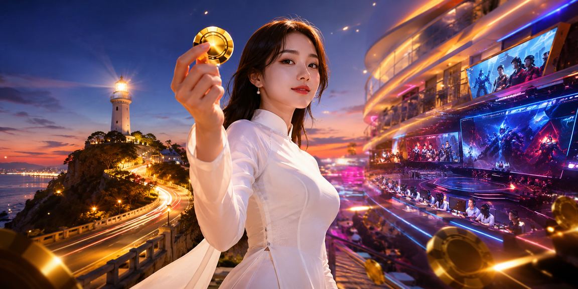 Người dùng Vũng Tàu mặc áo dài đặt cược esports qua ứng dụng di động